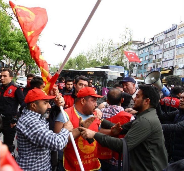 Beşiktaş’ta Polis, Taksim’e Yürümek İsteyen Göstericilere Müdahale Etti G1