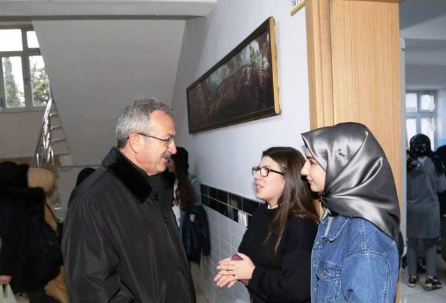 Başkan K&ouml;şker&rsquo;den Fatih Sultan Mehmet Lisesi&rsquo;ne Ziyaret 1