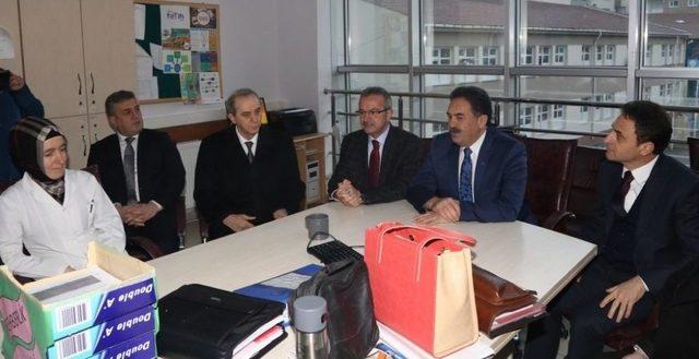 Başkan K&ouml;şker&rsquo;den Fatih Sultan Mehmet Lisesi&rsquo;ne Ziyaret 2