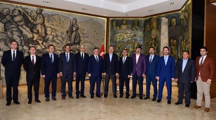 Gahib Y&ouml;netimi Vali Yerlikaya Ve Başkan Şahin&rsquo;i Ziyaret Etti