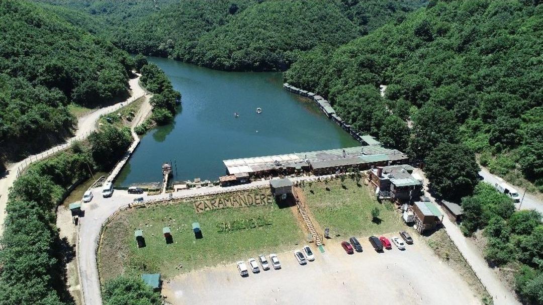 (&ouml;zel) İstanbul&rsquo;da Gizli Kalmış G&uuml;zellik "saklıg&ouml;l" Havadan G&ouml;r&uuml;nt&uuml;lendi