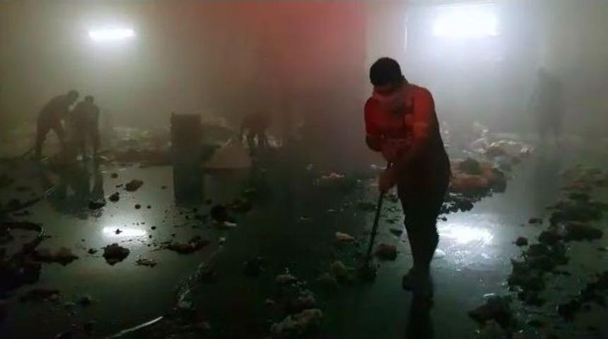 Fabrikada Korkutan Yangın