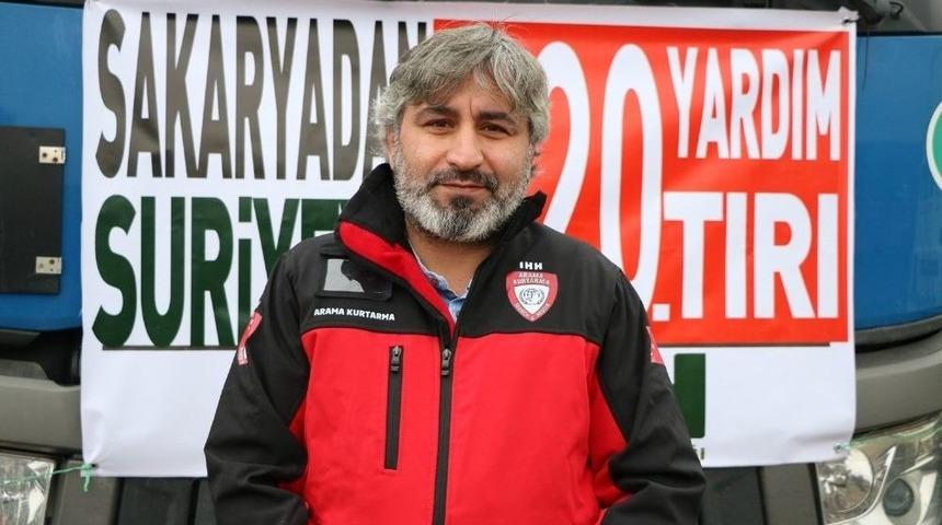 Sakarya&rsquo;dan 3 Yardım Tırı Suriye&rsquo;ye G&ouml;nderilmek &Uuml;zere Yola &Ccedil;ıktı
