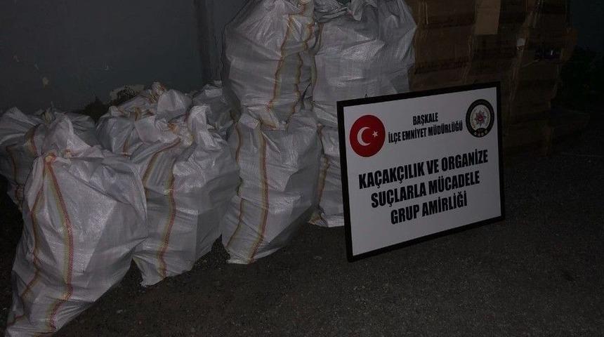 Van&rsquo;ın Başkale İl&ccedil;esinde 15 Bin Paket Ka&ccedil;ak Sigara Ele Ge&ccedil;irildi