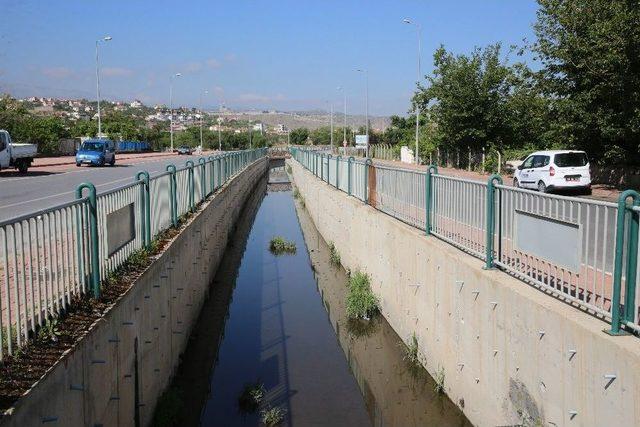 Melikgazi’nin Taşkın Su Kanalları Şehrin Sigortası Oldu