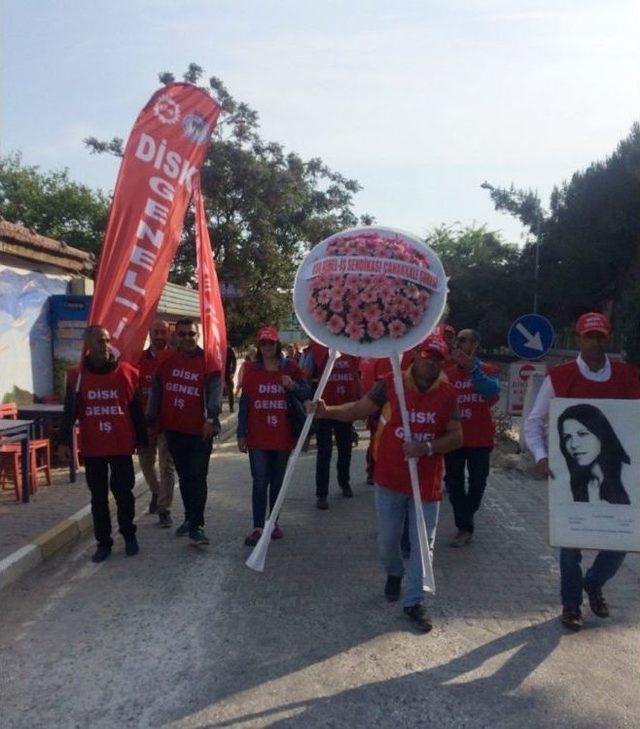 ’kanlı 1 Mayıs’ta Ölen Kocamış Bozcaada’da Anıldı