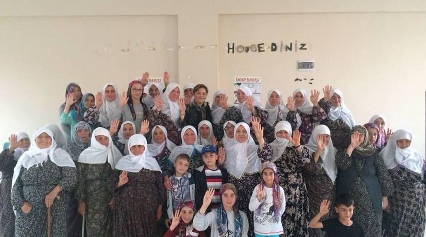 Ceyda &Ccedil;etin Erenler, İlk Teşekk&uuml;r Ziyaretini İnk&ouml;y Mahellesi&rsquo;ne Yaptı