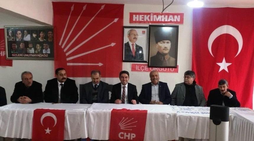 Chp İl Başkanı Kiraz, Hekimhan&rsquo;ı Ziyaret Etti