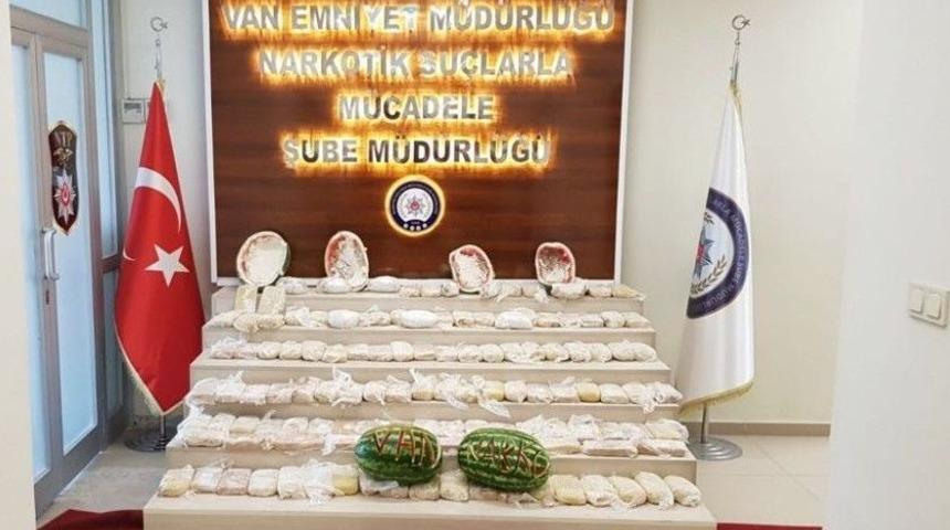 Kesmece Karpuzdan Kilo Kilo Eroin &Ccedil;ıktı