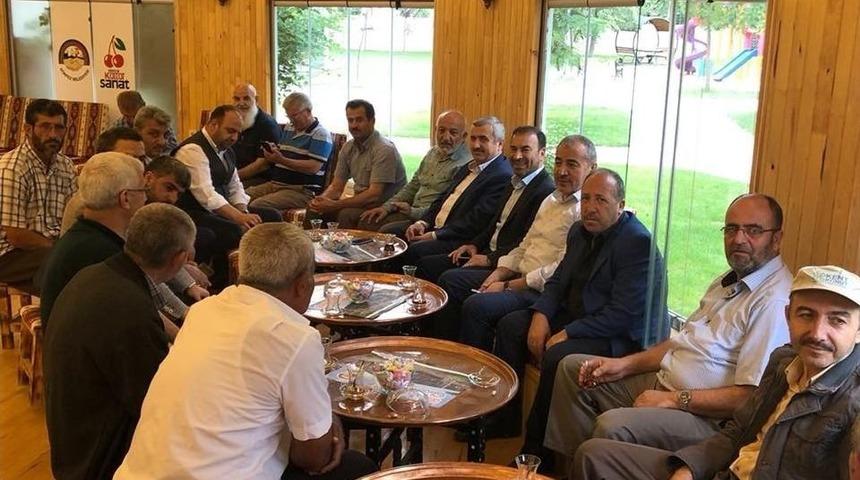 Başkan Baran Vatandaşlarla Bir Araya Gelmeye Devam Ediyor