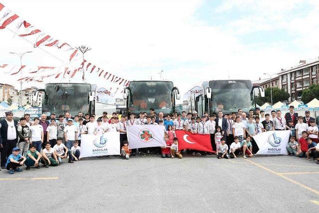 Bağcılarlı İzciler Bolu Aladağ’daki Kamp Yerine Uğurlandı