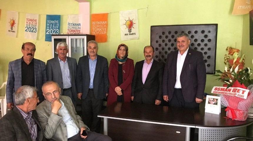 Turanlı Tut Ve G&ouml;lbaşı İl&ccedil;esinde Partililerle Bir Araya Geldi