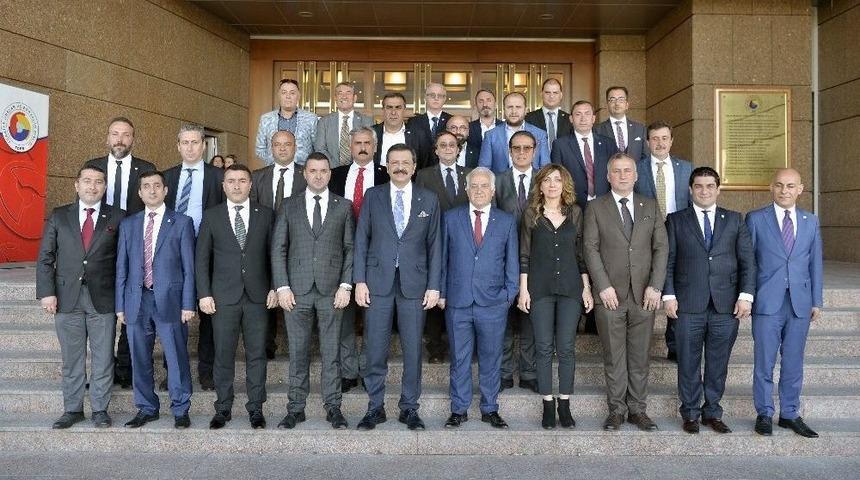 Ytyso Y&ouml;netimi Hisarcıklıoğlu&rsquo;nu Ziyaret Etti