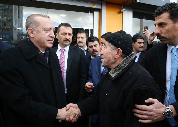 Cumhurbaşkanı Erdoğan’dan Esnafa Çat Kapı Ziyaret G5