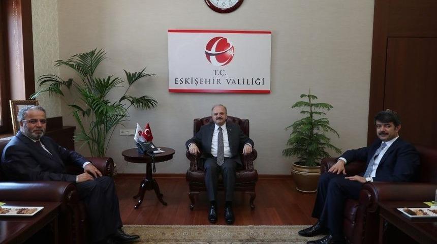 Vali &Ccedil;akacak, Diyanet İşleri Başkan Yardımcısı İşleyen&rsquo;i Kabul Etti