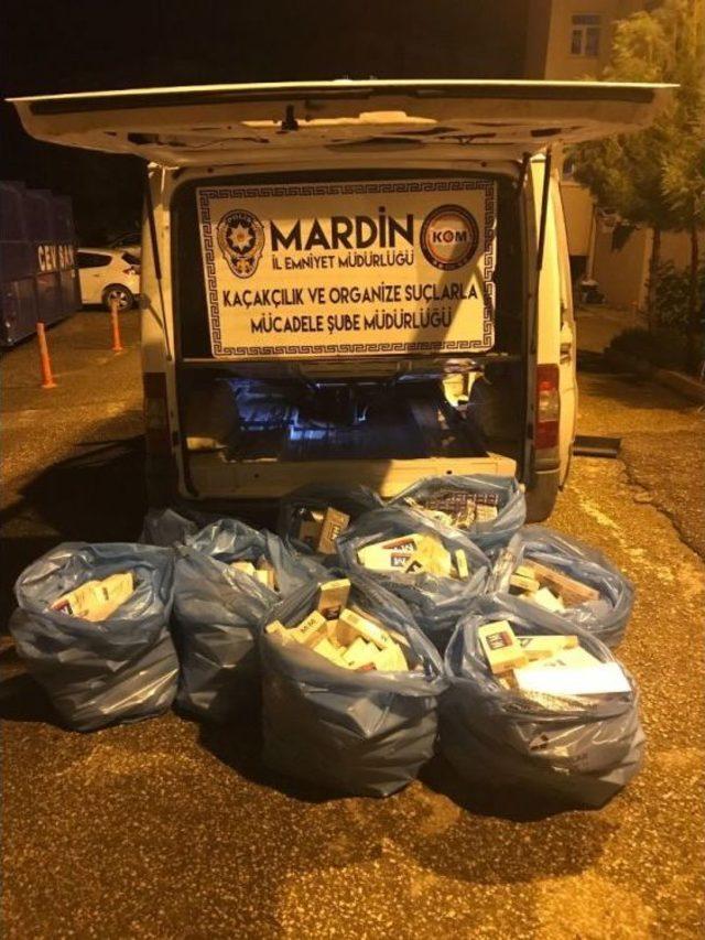 Mardin’de 20 Bin 170 Paket Kaçak Sigara Ele Geçirildi