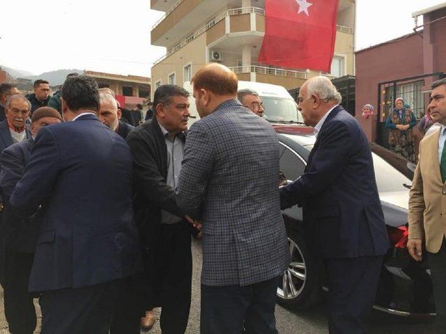 Başkan Seyfi Dingil, Şehit Ailelerine Taziye Bulundu 3