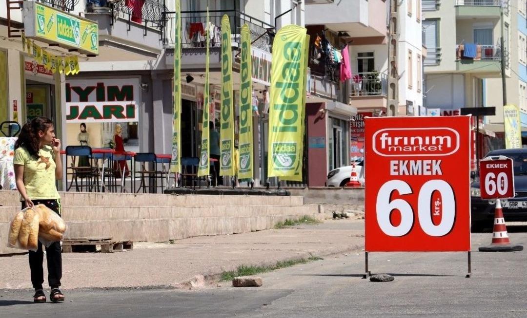 Ekmeği Şimdi De 65 Kuruşa Satıyor