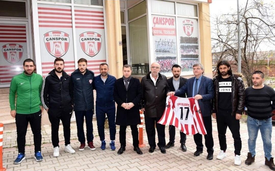 Başkan Kuzu&rsquo;dan Yeni &Ccedil;anspor&rsquo;a Ge&ccedil;miş Olsun Ziyareti