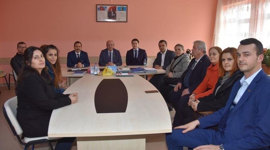 Başkan Albayrak Malkara Orhan &Ouml;ztrak Ortaokulunu İncelemelerdi