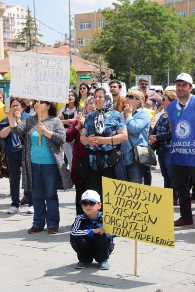 Karaman’da 1 Mayıs Emek Ve Dayanışma Günü Kutlandı