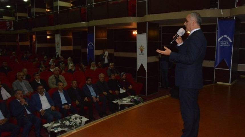 Başkan Aydın Tecrübelerini Aktardı.