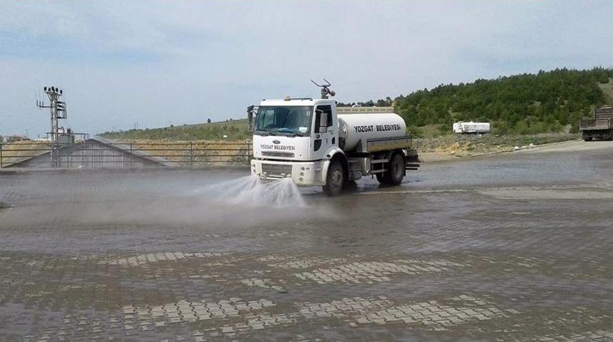 Yozgat&rsquo;ta &Ccedil;evre Temizlik &Ccedil;alışmaları Gece G&uuml;nd&uuml;z S&uuml;r&uuml;yor