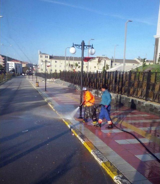 Yozgat’ta Çevre Temizlik Çalışmaları Gece Gündüz Sürüyor