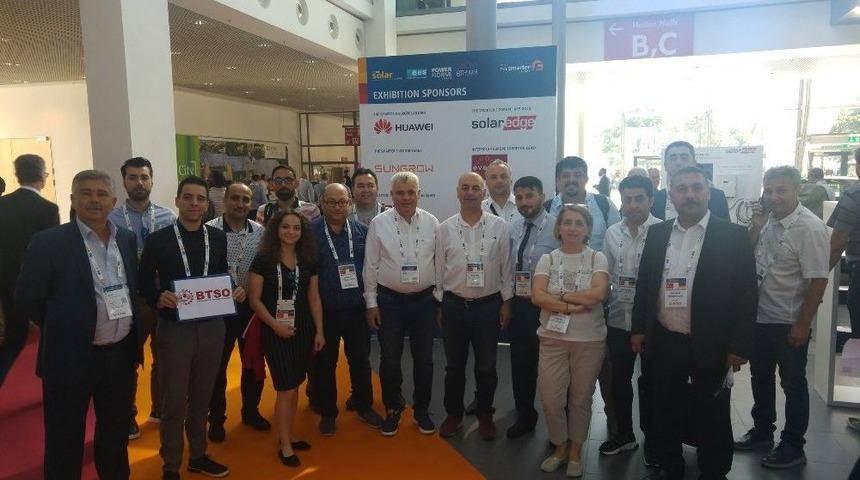 Btso &Uuml;yeleri Intersolar M&uuml;nih Fuarı&rsquo;nda