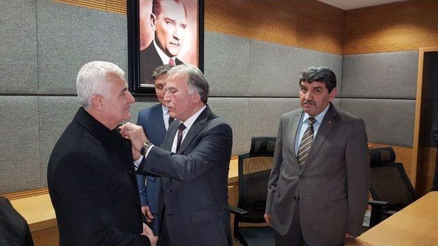 Yenice Belediye Meclisin&rsquo;den Şahin&rsquo;e Ziyaret 1