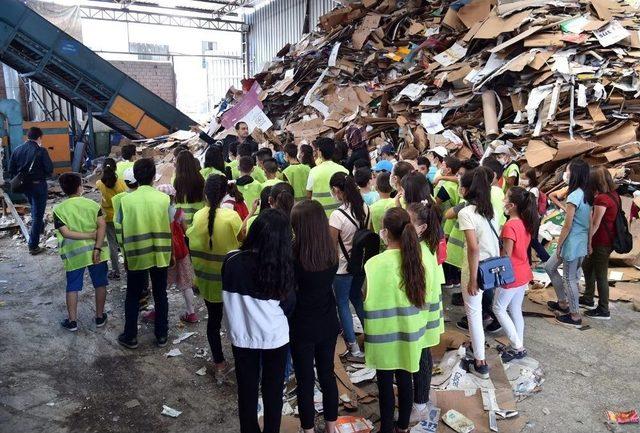 Altındağlı Çocuklar Geri Dönüşüm Tesisini Gezdi