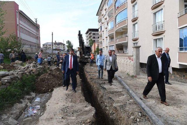 Muş Belediyesinden Yol Genişletme Çalışması