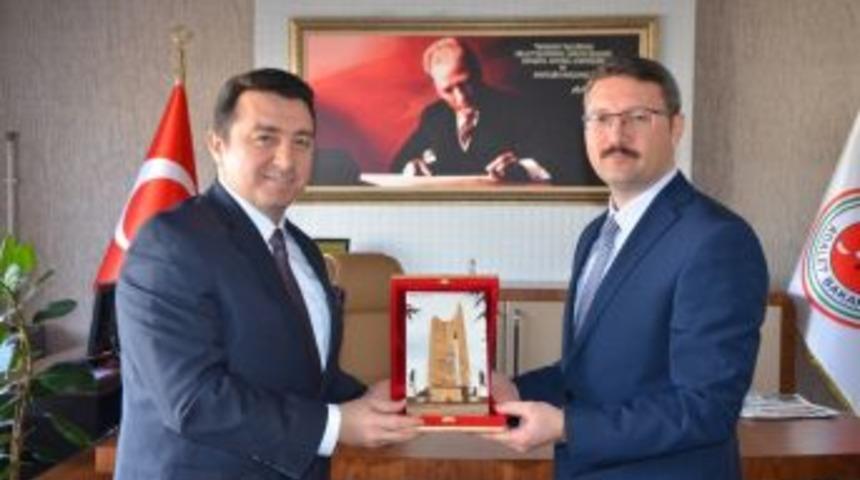 Başkan Bakıcı Başsavcı Bı&ccedil;ak&ccedil;ı&rsquo;yı Ziyaret Etti