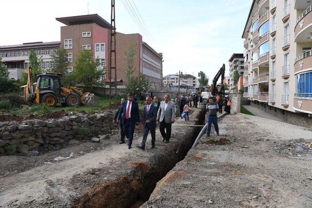 Muş Belediyesinden Yol Genişletme Çalışması