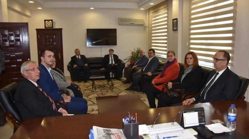 Başkan Albayrak Kaymakam Karahan İle Bir Araya Geldi