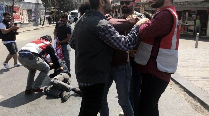 Taksim&rsquo;de Eylem Yapmak İsteyen 4 Kişi G&ouml;zaltına Alındı