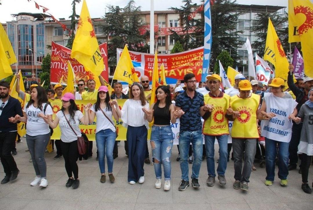 Tokat&rsquo;ta 1 Mayıs Kutlandı