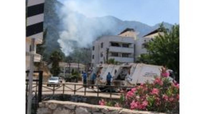 Marmaris&rsquo;te Orman Yangını