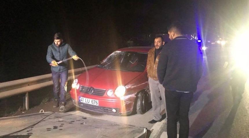 Otomobilin &Ccedil;arptığı Yaşlı Adam Hayatını Kaybetti