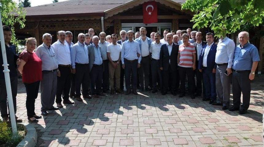 Başkan &Ouml;zkan Muhtarlarla Buluştu