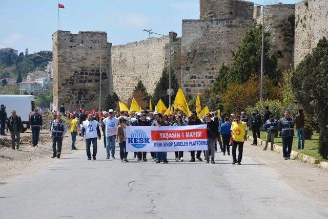 Sinop’ta 1 Mayıs Etkinliklerle Kutlandı