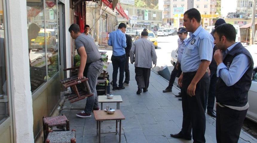 Bitlis Belediyesinden Kaldırım M&uuml;cadelesi