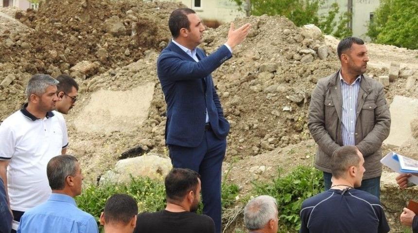 Başkan Bedirhanoğlu &Ccedil;alışmaları Denetledi