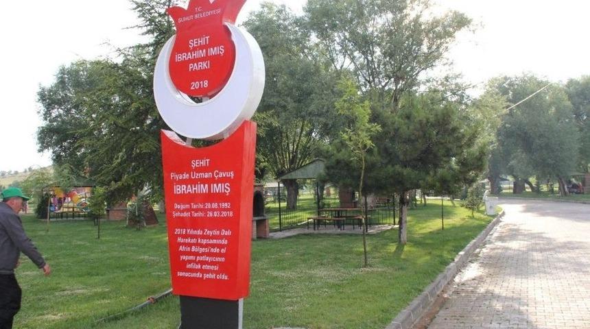 Şehidin İsmi Mesire Alanında Yaşatılacak