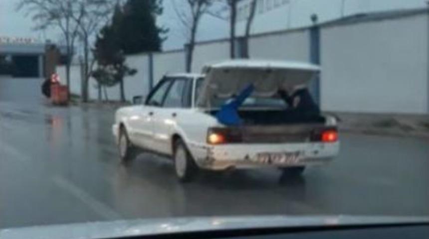 Trafikte Tehlikeli Yolculuk