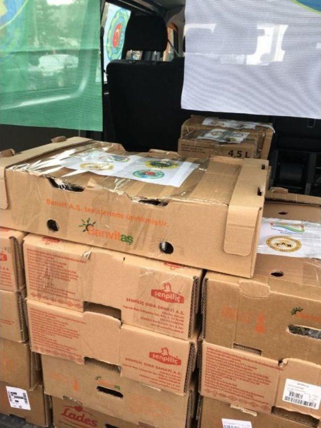 Afrin&rsquo;de Zeytin Dalı Operasyonunda M&uuml;cadele Veren Mehmet&ccedil;ik İ&ccedil;in Bal G&ouml;nderdiler 2