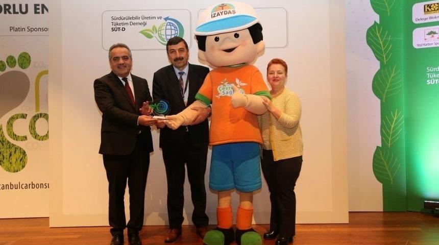 İzaycan Projesine “karbon Kahramanı” Ödülü