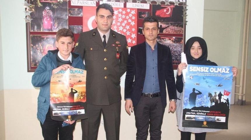 Malazgirt&rsquo;teki Lise &Ouml;ğrencilerine Askeri Okullar Anlatıldı