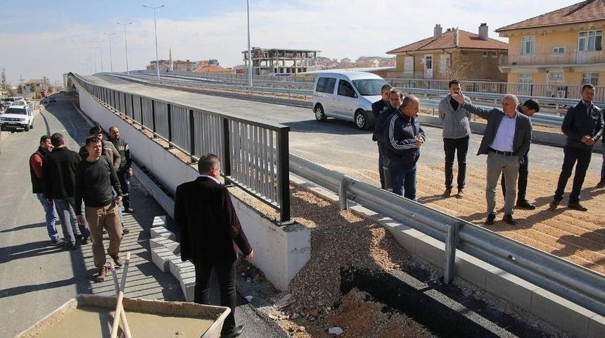 Karaman&rsquo;da Sanayi K&ouml;pr&uuml;l&uuml; Kavşağı Trafiğe A&ccedil;ılıyor