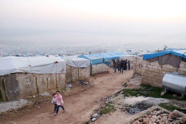 Roketlerin Vurduğu Atme Kampı Havadan Görüntülendi